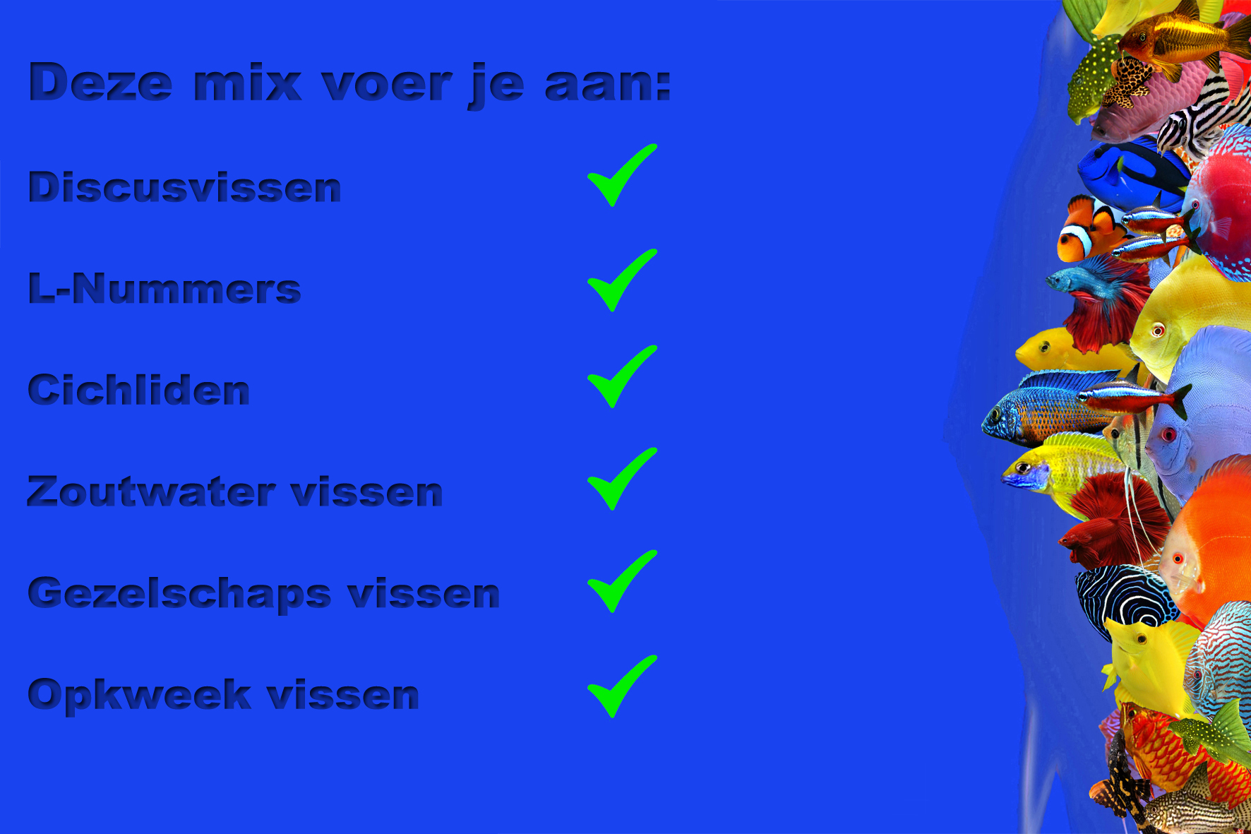 welke vissen Chlorella